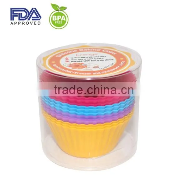 Colorful Silicone Muffin Mold photo-3