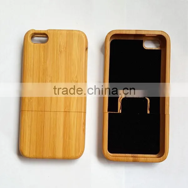 High Quality Real Wood Bamboo for Iphone Case 5c photo-3