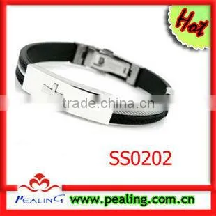 316L Stainless Steel the Silicone Bracelet