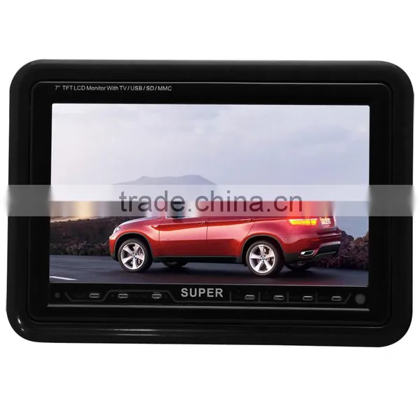 7 Inch TFT LCD Car Monitor With Stand Along and Remote Control photo-3