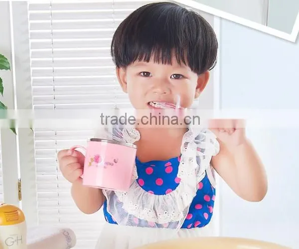 2015 Hottest and Fashionabl FDA&LFGB Silicone Oral Care Baby/kids Toothbrush With Cover photo-5