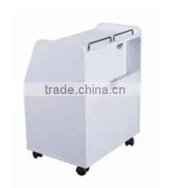 White Wooden UV Sterilization Beauty Nail Salon Trolley photo-5