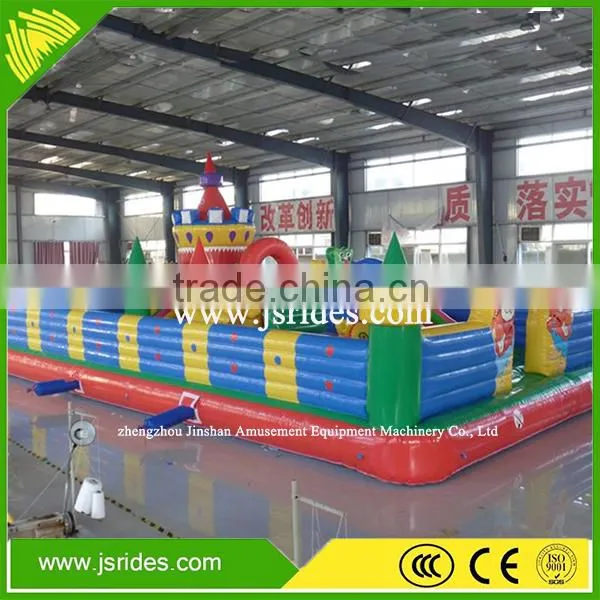 Relaxing!!! Happy Inflatable Jumping Place for Kids Inflatable Playground for Sale photo-4