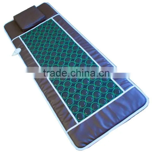 Hot-sale Far Infrared Tourmaline Heating Mattress Infrared Electric Heated Tourmaline Massage Mat photo-2