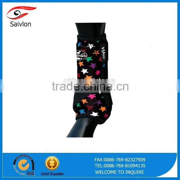 Solid Color Neoprene Horse Tendon Boots photo-3