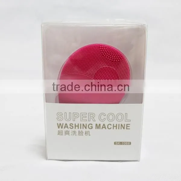 Best Silicone Skin Cleaner Brush/ultrasonic Face Washing Scrubber photo-6