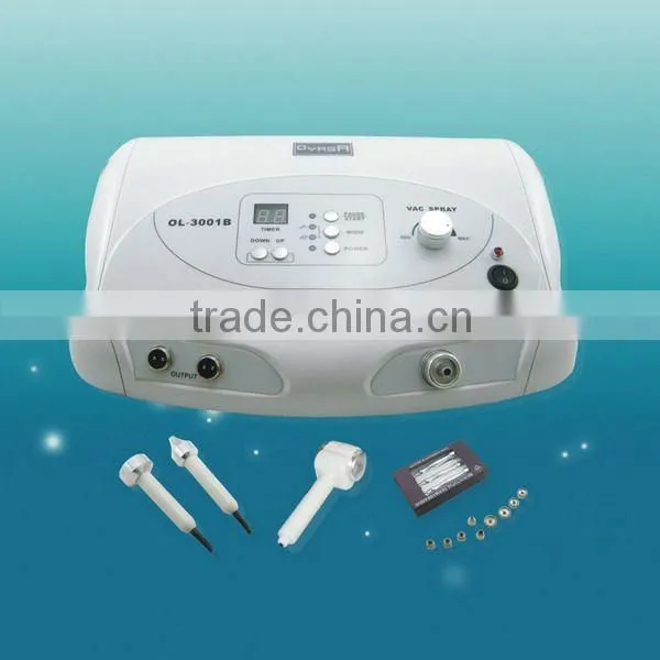 OL-3001B 3 Portable Oxygen Jet Skin Scrubber Diamond Peel Facial Care Machine Spray Peeling photo-3