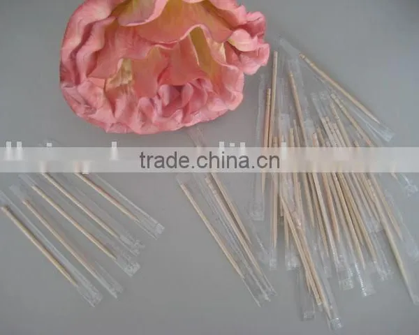 Double Pointed Toothpick In Cellophane Bag Packing photo-3