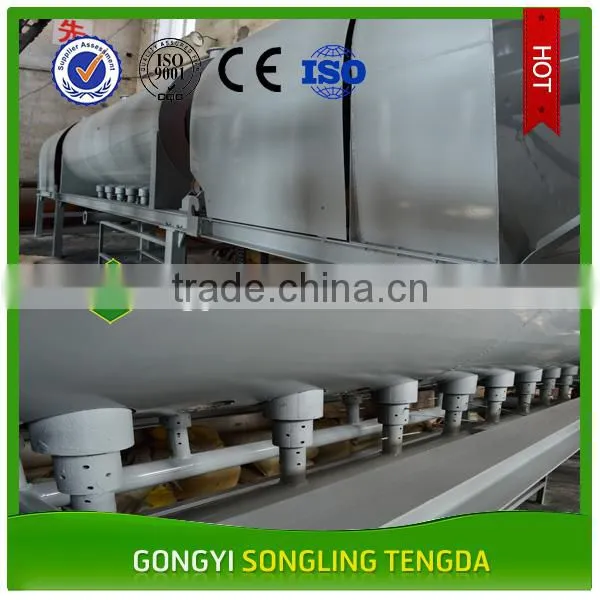 Continuous Working Bamboo Chips Charcoal Carbonization Furnace