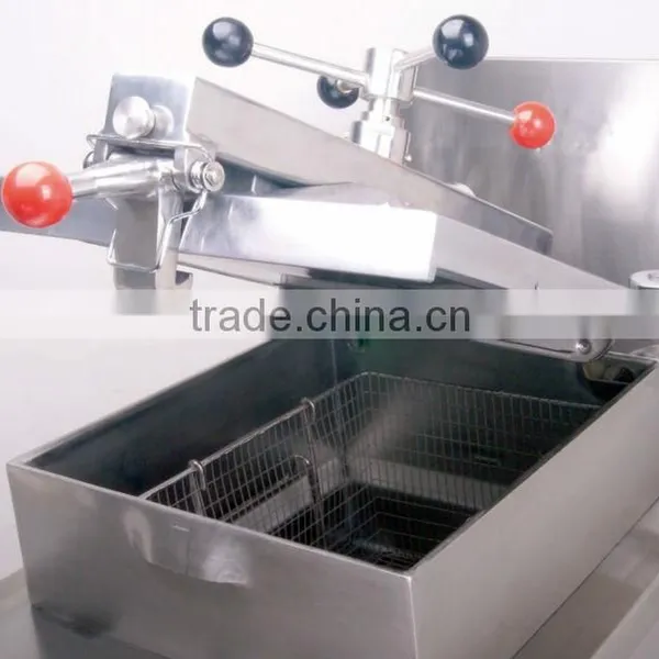 Broaster Pressure Fryer Potato Chips Fryer Machine Continuous Fryer Mini Fryer Basket photo-5