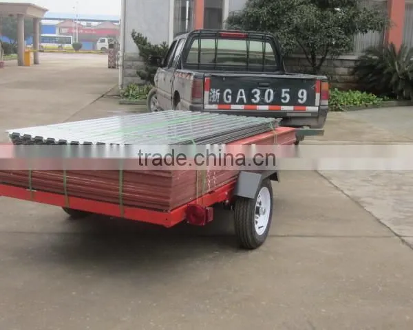 4x8 Powder Coated Folding Utility Trailer photo-6