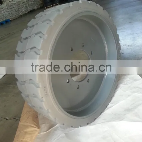 Electric Scissor Lift Use 10 Inch Wheel Tire photo-3