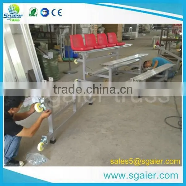 Sgaier Protable Aluminum Bleachers for Stadium ,metal Bleacher Seating photo-6