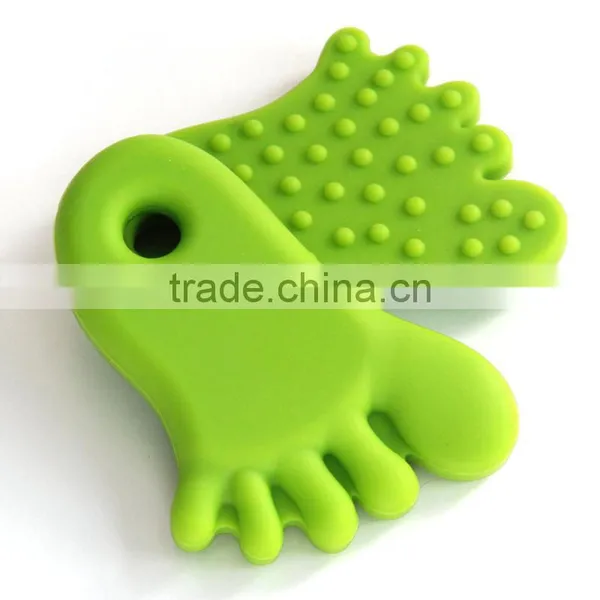 Teether Star Pendant Baby Cute Toy Make By Food Grade White Black photo-3