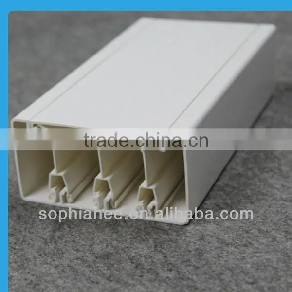 2 or 3 Compartment Plastic Cable Trunking photo-4