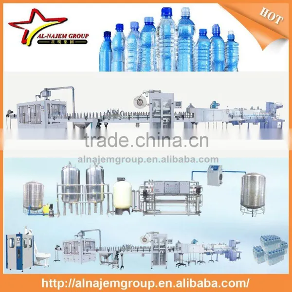 Complete Bottled Water Production Line / Bevrage Drink Filling Machine / Water Bottling Machine 6000B/H for 0.5L 1.0L 1.5L photo-2