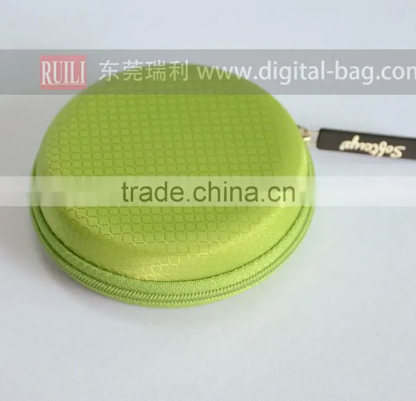 Factory Best Sell Hard Shell Zippered Personalized Eva Earphone Case photo-4