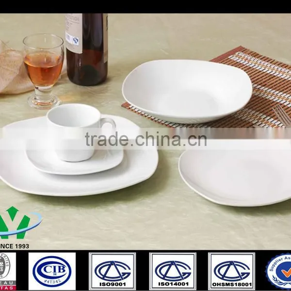 White Porcelain Dishes Dinnerware,