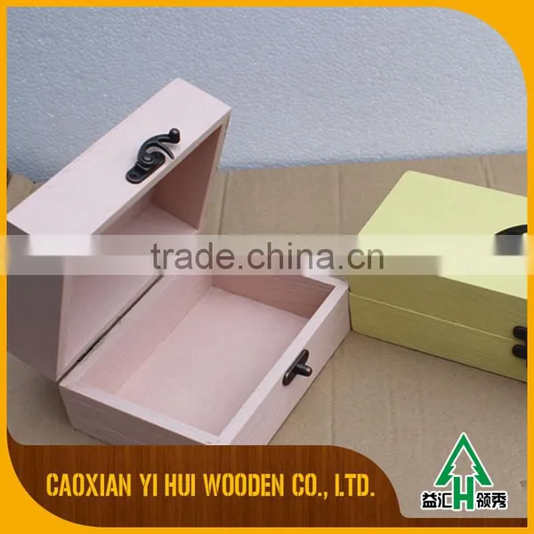 Custom Branded Logo Unfinished Small Wooden Boxes Wholesale With Sliding Lid photo-5