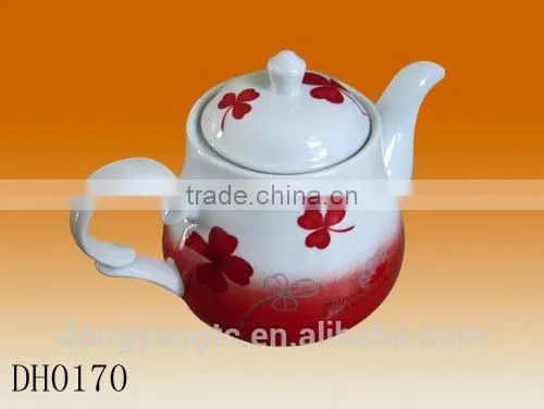 Factory Direct Manufacturer Wholesale Color Glazed Painting 600ml Porcelain Ceramic Chinese Tea Pot photo-4