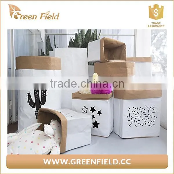 Recycle Laundry Toy Organizer Paper Storage Bag Home Paper Keeper Bag photo-2