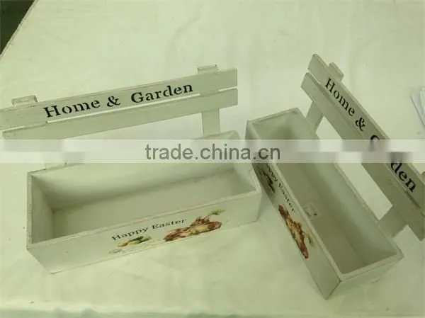 Hot Sale Garden Decoration Flower Box, Shabby Chic Flower Pot photo-6