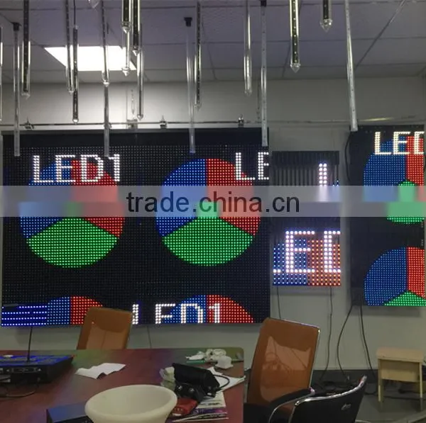 Wholesale Cheap Full Color Foldable Flexible Stage Background P25mm Screen photo-2