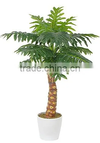 Indoor Home Garden Decorative 100cm to 300cm Height Make Artificial Green Philodendr Live Bonsai Tree EXLYPZ06 0503 photo-5