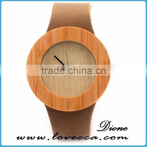 Handmade Personized Wooden Watch ,engraved Bamboo Wooden Watch for Men photo-3