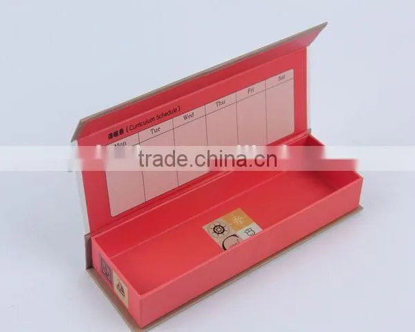 Rectangular Single-layer Printed Paper Pencil Box Colorful Pencil Case photo-5