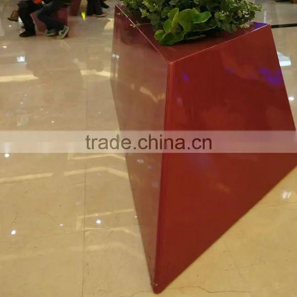 Fiberglass Flowerpot Planter photo-3