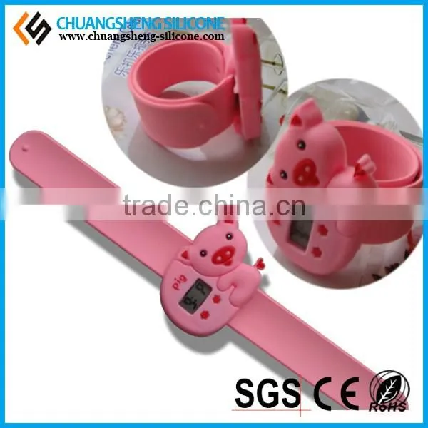 Customized Production Wholesale Price Cute Animal Silicone Bracelet photo-3