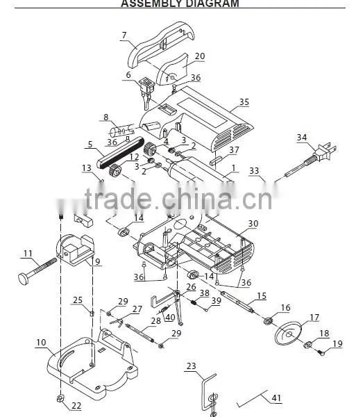 2" 50mm Top Quality Micro-Mark MicroLux Electric Mini Miter/Cut Off Saw for Hobby and Crafts photo-6