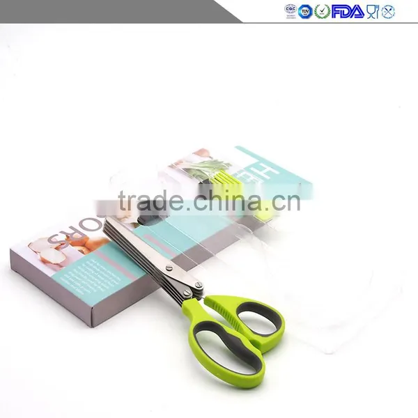 Stainless Steel the Multi - Layer Chopped Green Onion Cut Parsley Cut Cut the Vegetables Multi-functional Kitchen Shears photo-5