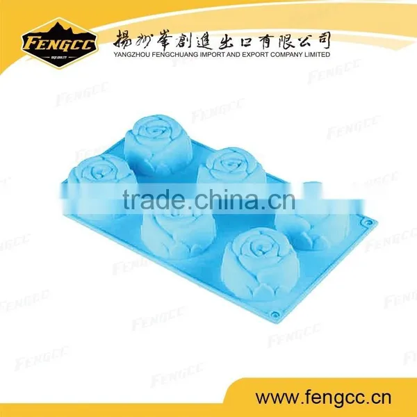 Food Grade 4 Holds Silicone Molds for Ice Cream photo-4