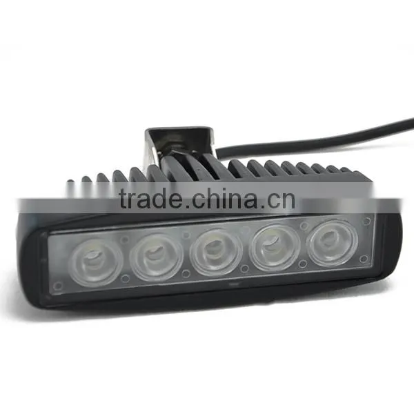 15W 12v 24v DC Off Road Waterproof Led Work Spot Light Bar photo-2
