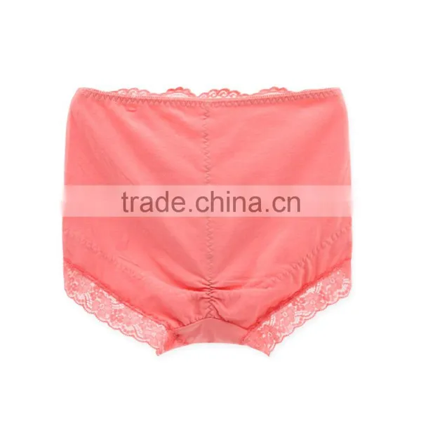 Custom Best Quality 95% Cotton 5% Spandex With Lace Sexy Fancy Woman Underwear photo-4