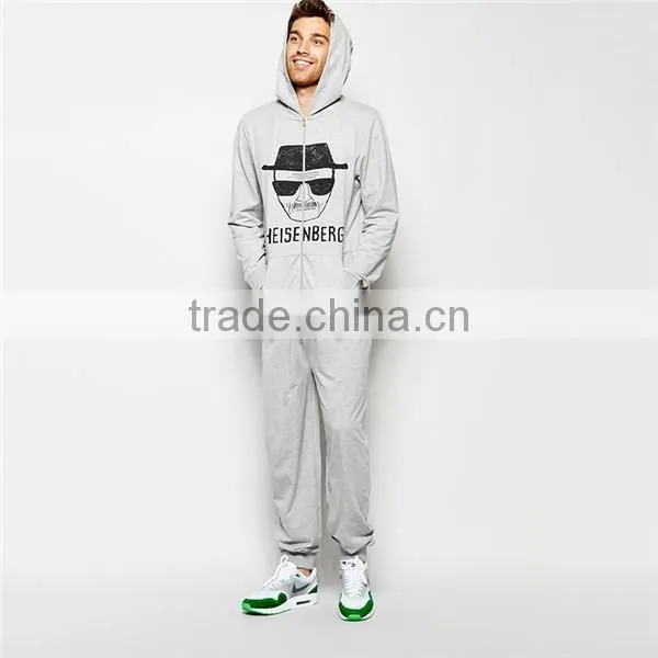 PA0040A Men's Breaking Bad Print Onesie Pajamas photo-2