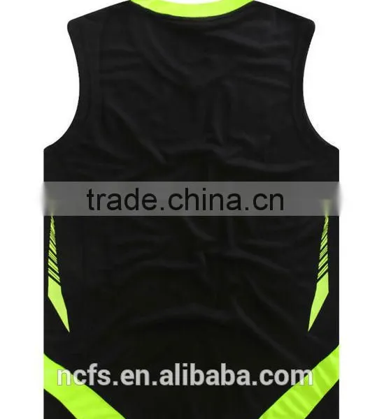 Basketball Uniform Black Green Basketball Jersey Suit photo-2