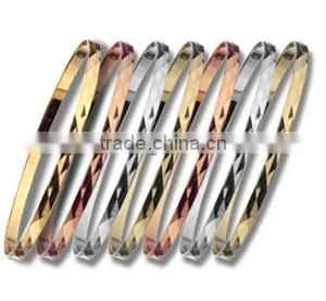 6 MM, Gold Plated Bangle, Machine Cut Bangle, Fashionable Bangle, Designer Bangle. photo-3