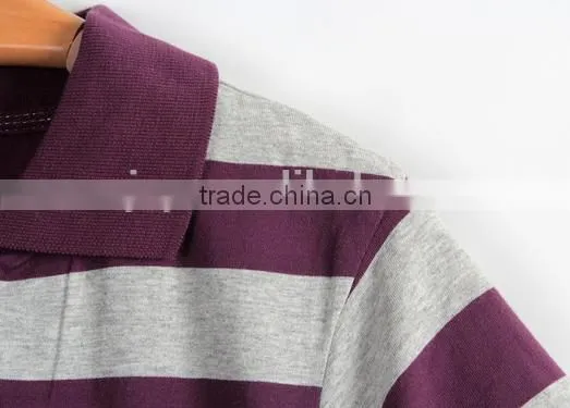Cheapsale Sexy Fashion Ladies Tight Solid Stripe 100% Cotton Short Sleeve Polo Neck Casual Dress photo-3