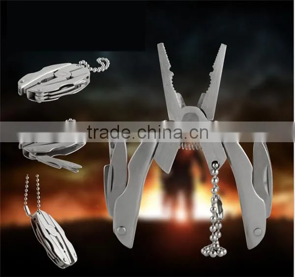 Outdoor Mini Foldaway Multi Tool Knife Pocket Multitools(Knife Keychain Screwdriver),alicates Multi Herramienta photo-4