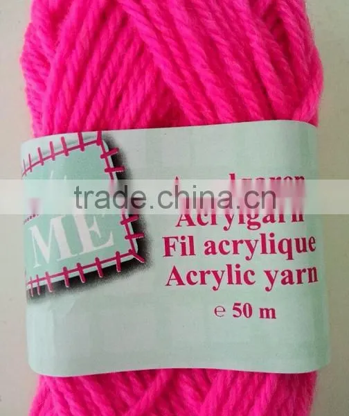 Hand Knitting Diy Use Crochet Arcylic Hand Knitting Yarn Kits photo-5