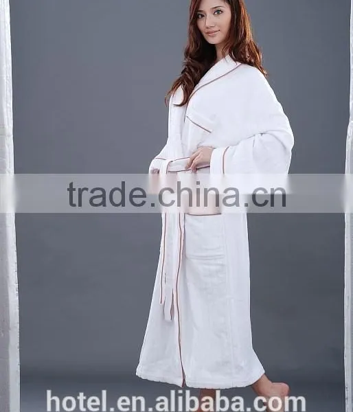 Women Cotton Terry Bathrobe photo-3