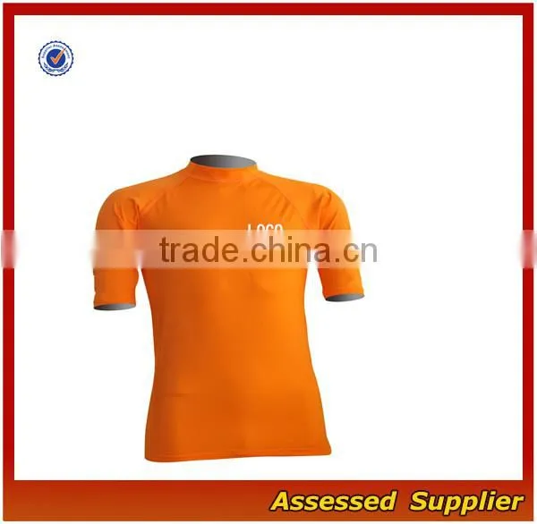 Custom Sportswear Manufacturer Compression Mens T- Shirts/Blue Rash Guards Wholesale---AMY164281 photo-4