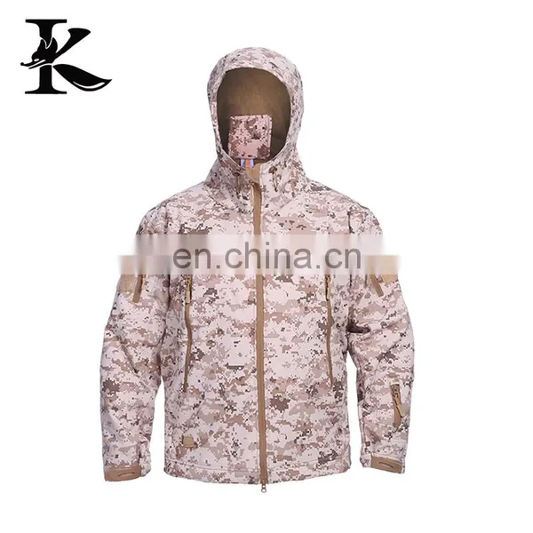 Wholesale Camouflage Hunting Waterproof Softshell Jacket photo-2