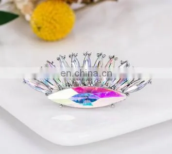 Fashion Vintage Bohemia Big Ring Colorful Crstal Exaggerated Decorate Women Party Jewelry photo-3