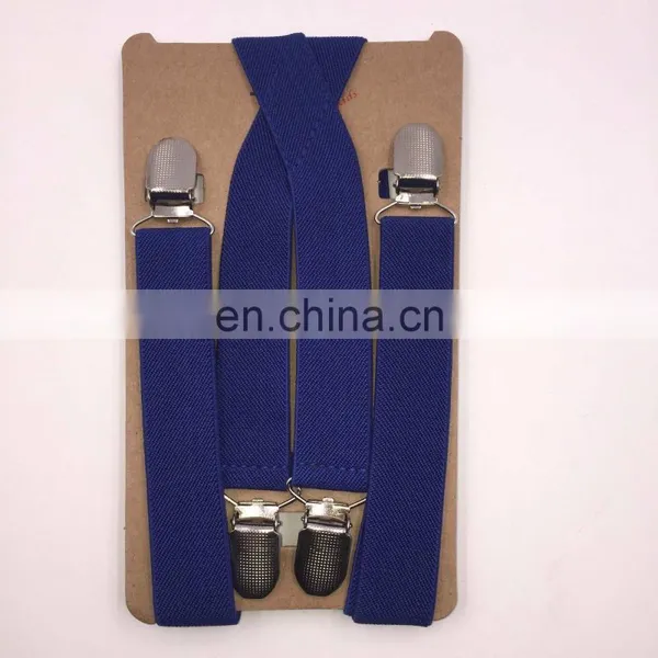 Wholesale Low MOQ Cheap 2.5cm Elastic Suspenders photo-5