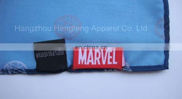 Hand Printed Polyester Pocket Square For Marvel photo-3