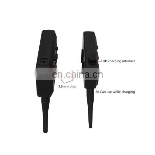 2 PCS E6 1200m Interphone Headsets for Motorcycle Helmet photo-3